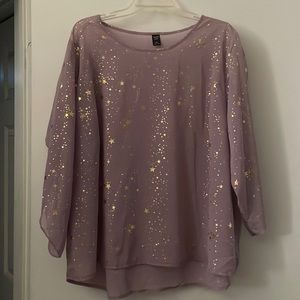 Purple Starry Top